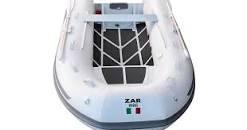 2022 ZAR Mini Rib 10 Lite inflatable boat, top view.