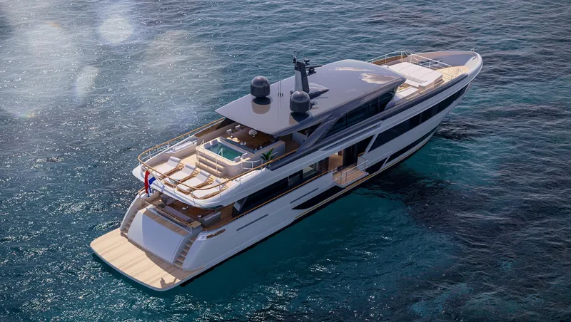 The Vessel Yacht Photos Pics 2026 Van der Valk Motor Yacht cruising on open water.