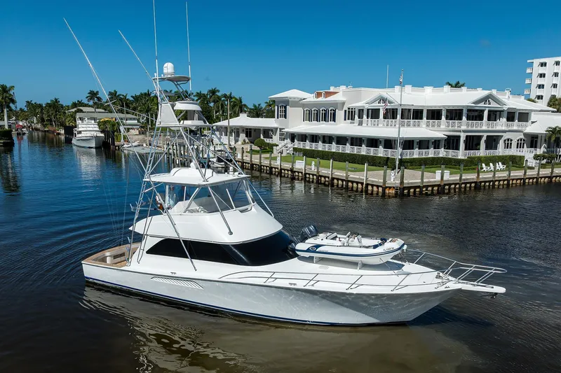 Day Sea Yacht Photos Pics 2008 Viking 54 Convertible - Profile