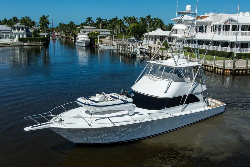 Day Sea Yacht Photos Pics 2008 Viking 54 Convertible - Profile