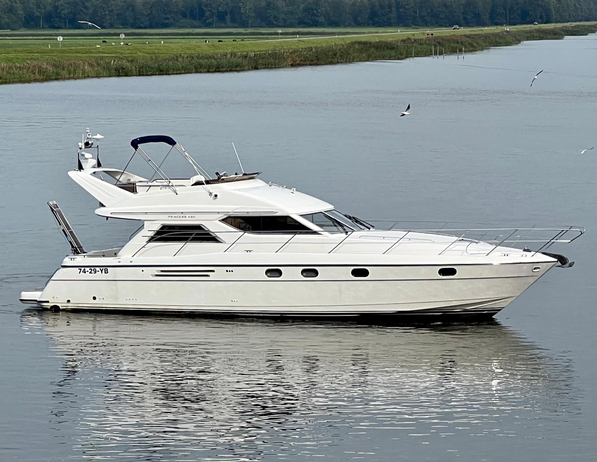 princess 480 yacht for sale