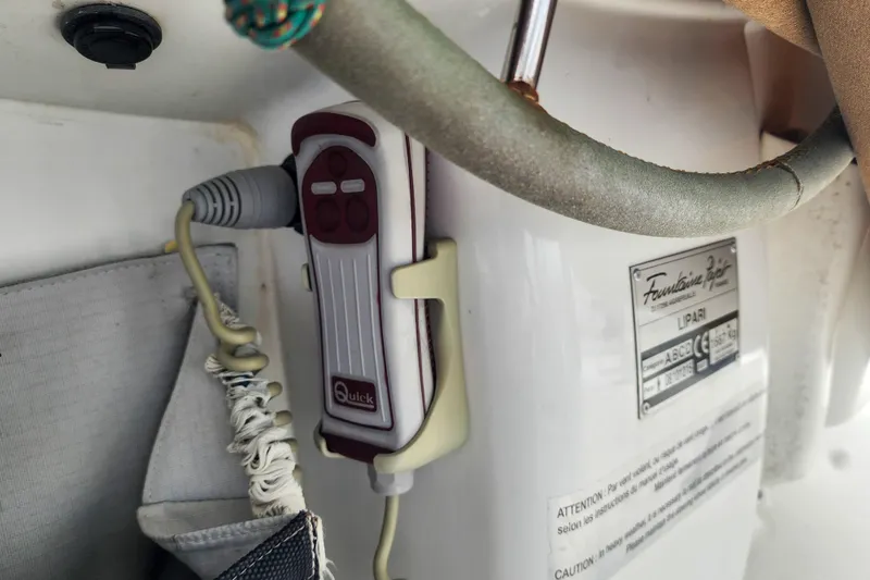 Benevah Yacht Photos Pics Control panel and label on 2013 Fountaine Pajot Lipari 41 catamaran.