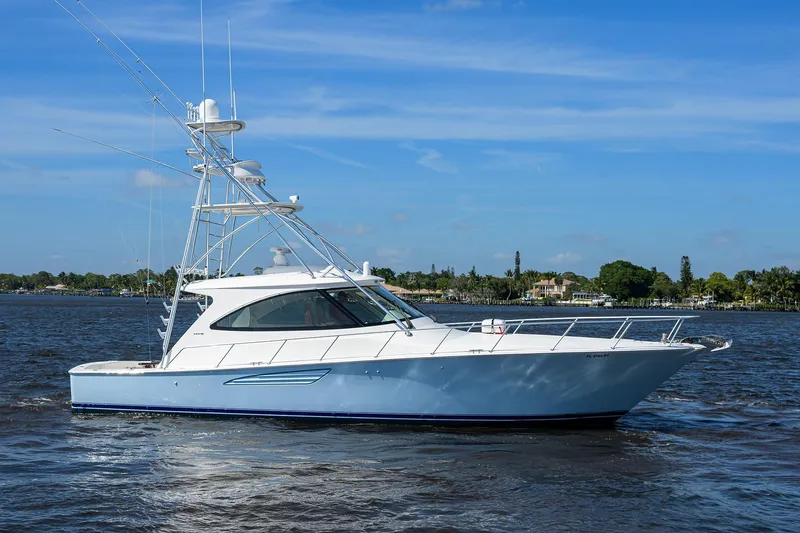 Cajun Moon Yacht Photos Pics Viking 48 Sport Tower Cajun Moon - Profile