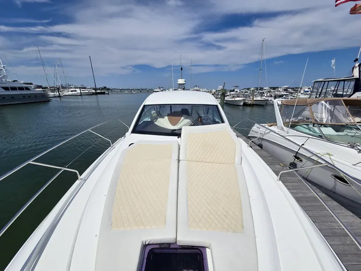 Rio Yacht Photos Pics 2019 Beneteau Gran Turismo 40 yacht docked at marina under blue sky.