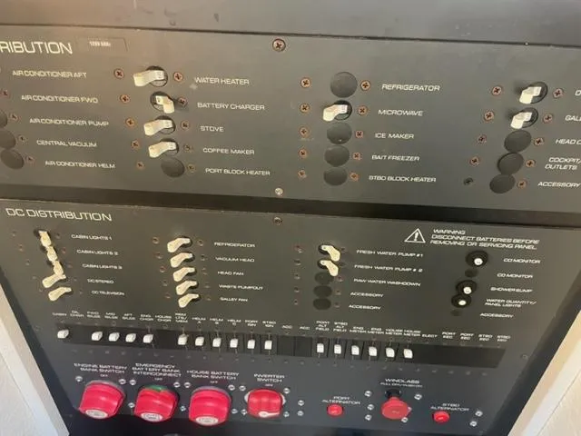 Eau La La Yacht Photos Pics Electrical Panel