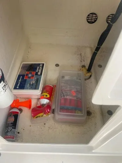 Eau La La Yacht Photos Pics Cockpit Storage