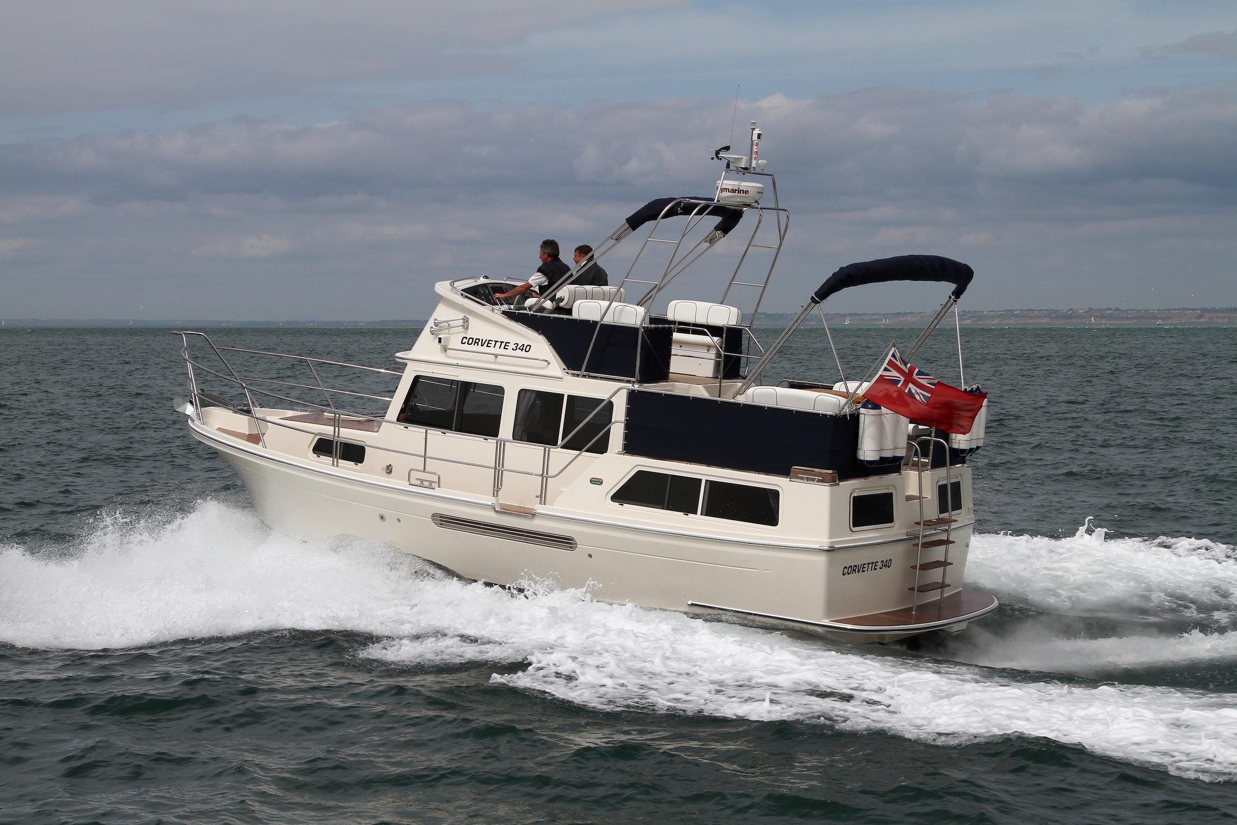 corvette trawler yachts for sale