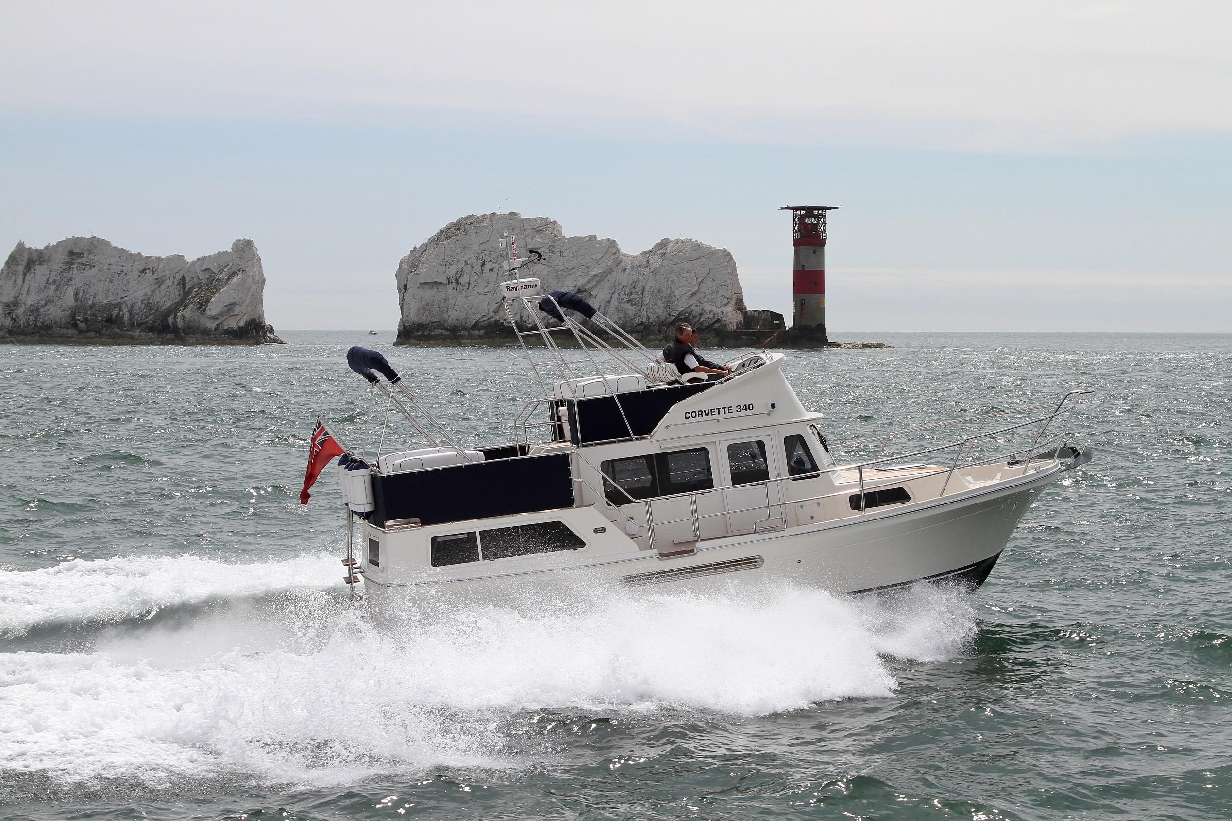 corvette trawler yachts for sale