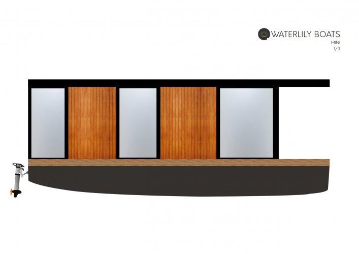 2022 Waterlily Mini Outdoor Houseboat