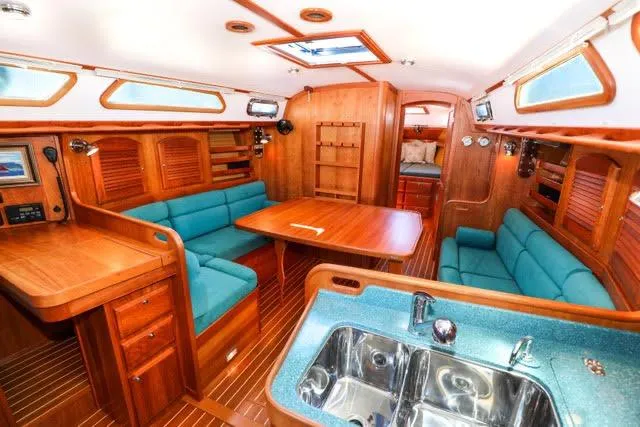 White Rose Yacht Photos Pics Main salon