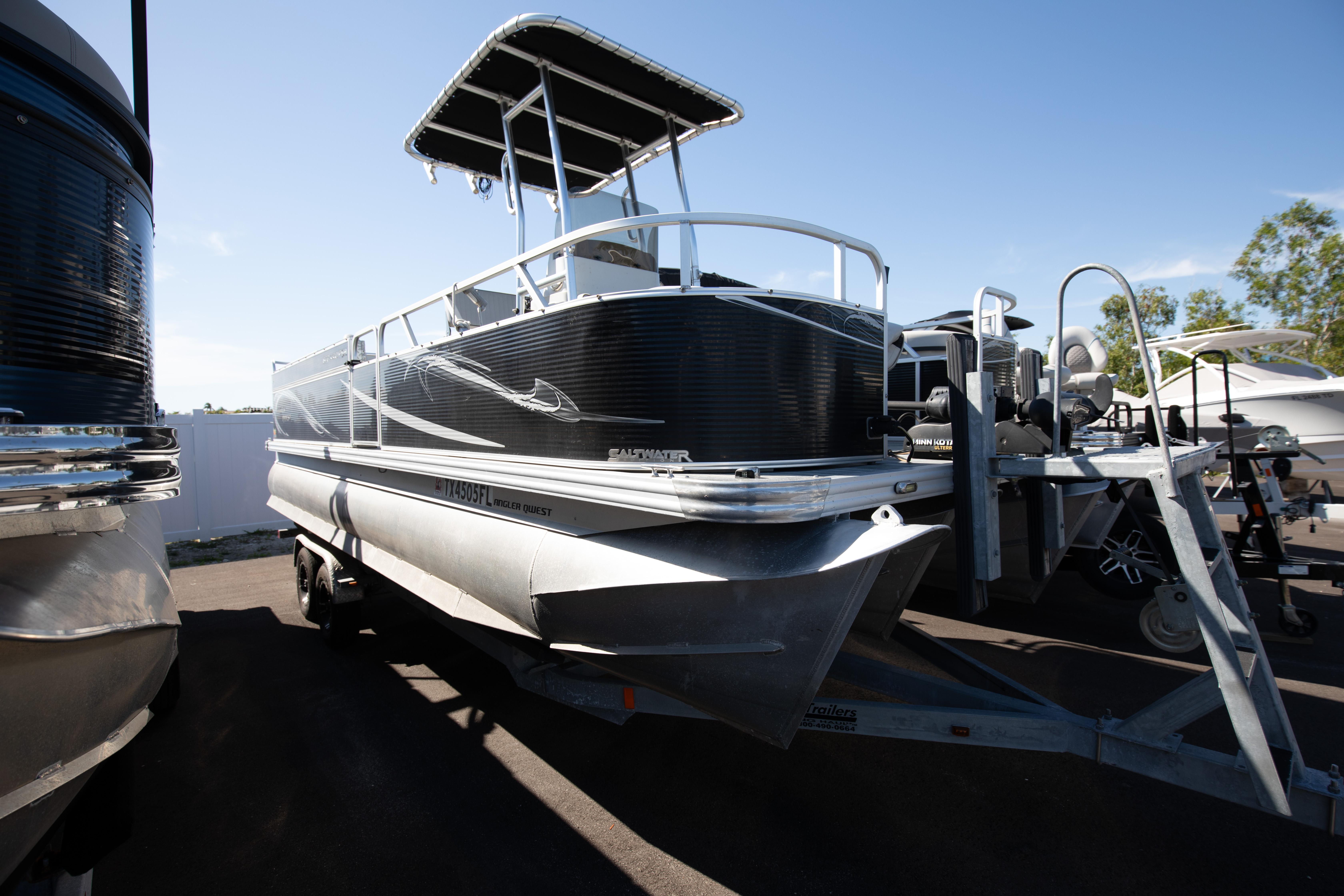 2019 Angler Qwest 822 Pro Pontoon for sale - YachtWorld