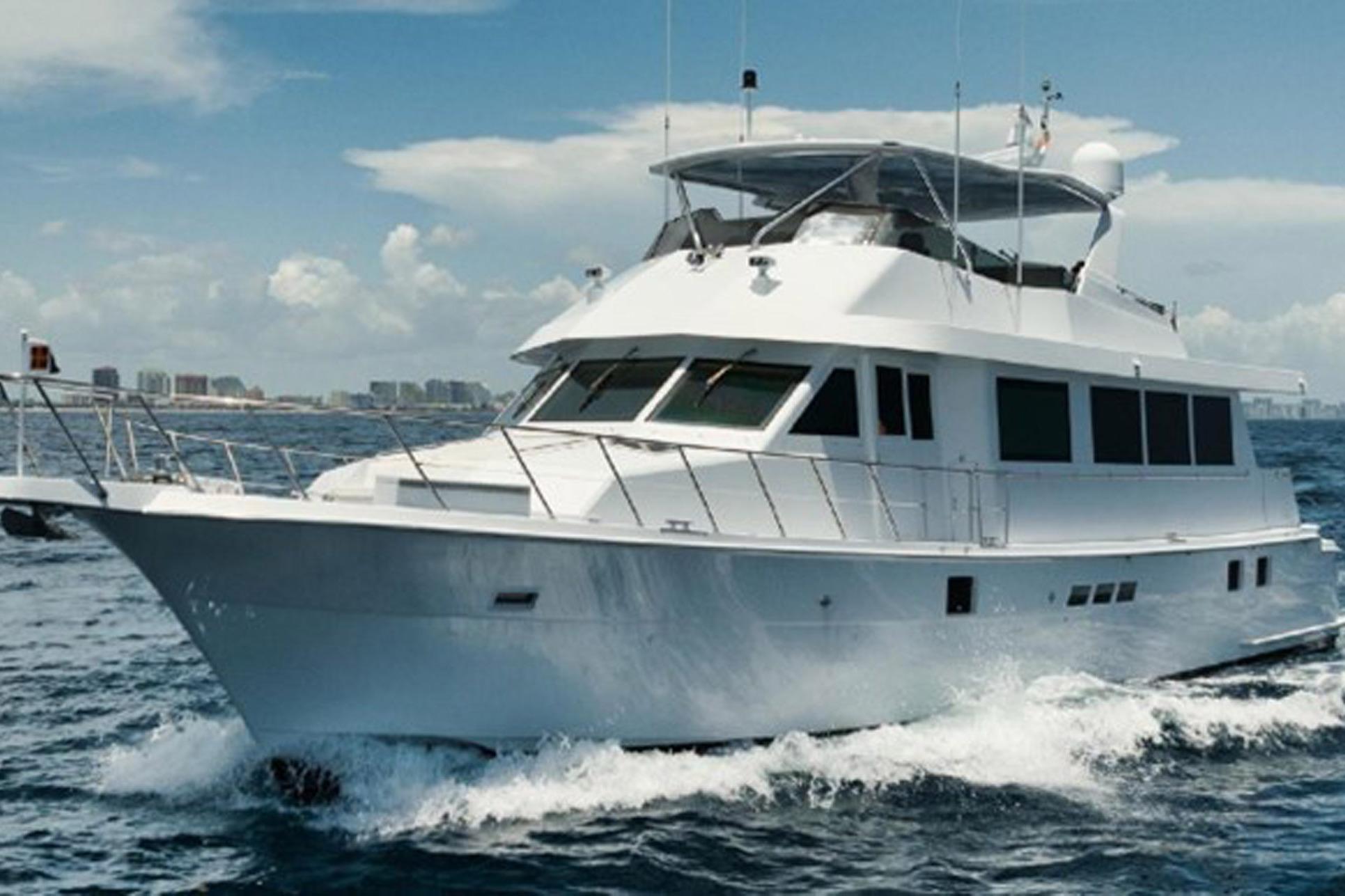 1998 Hatteras 74 Cockpit Motor Yacht