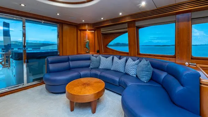 B Happy Yacht Photos Pics Skylounge settee