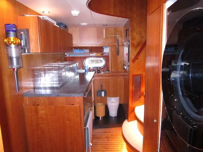 B Happy Yacht Photos Pics Crew area