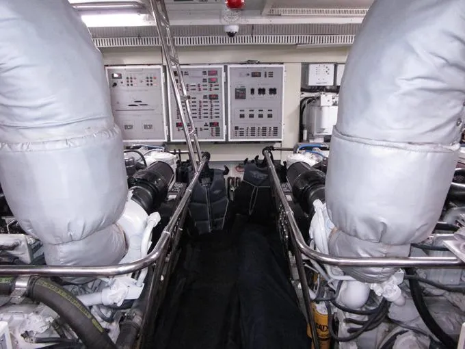 B Happy Yacht Photos Pics Main electrical panel