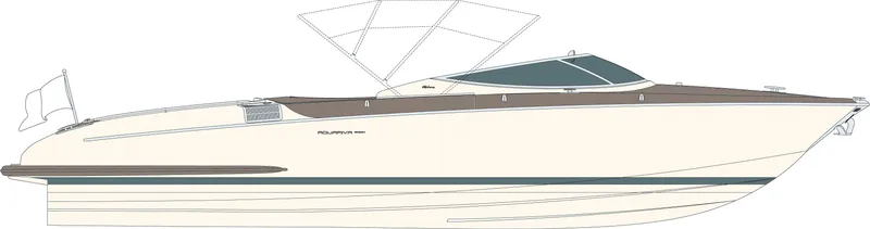 Chinkapin Yacht Photos Pics Manufacturer Provided Image: Riva Aquariva Super Profile