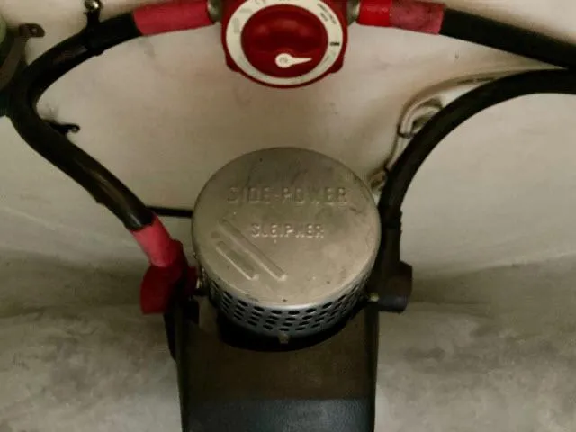 Pelican Yacht Photos Pics Side-Power Sleipner motor in 2008 Island Packet 370 yacht.