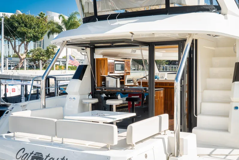 Cat Tastic Yacht Photos Pics Aft Deck View
