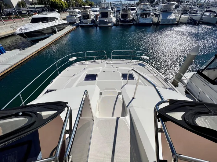 Cat Tastic Yacht Photos Pics Access Stairs to Bow