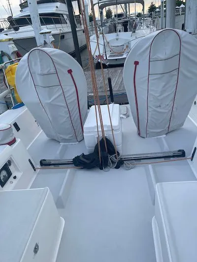 Bear Yacht Photos Pics J/121 Helm Station