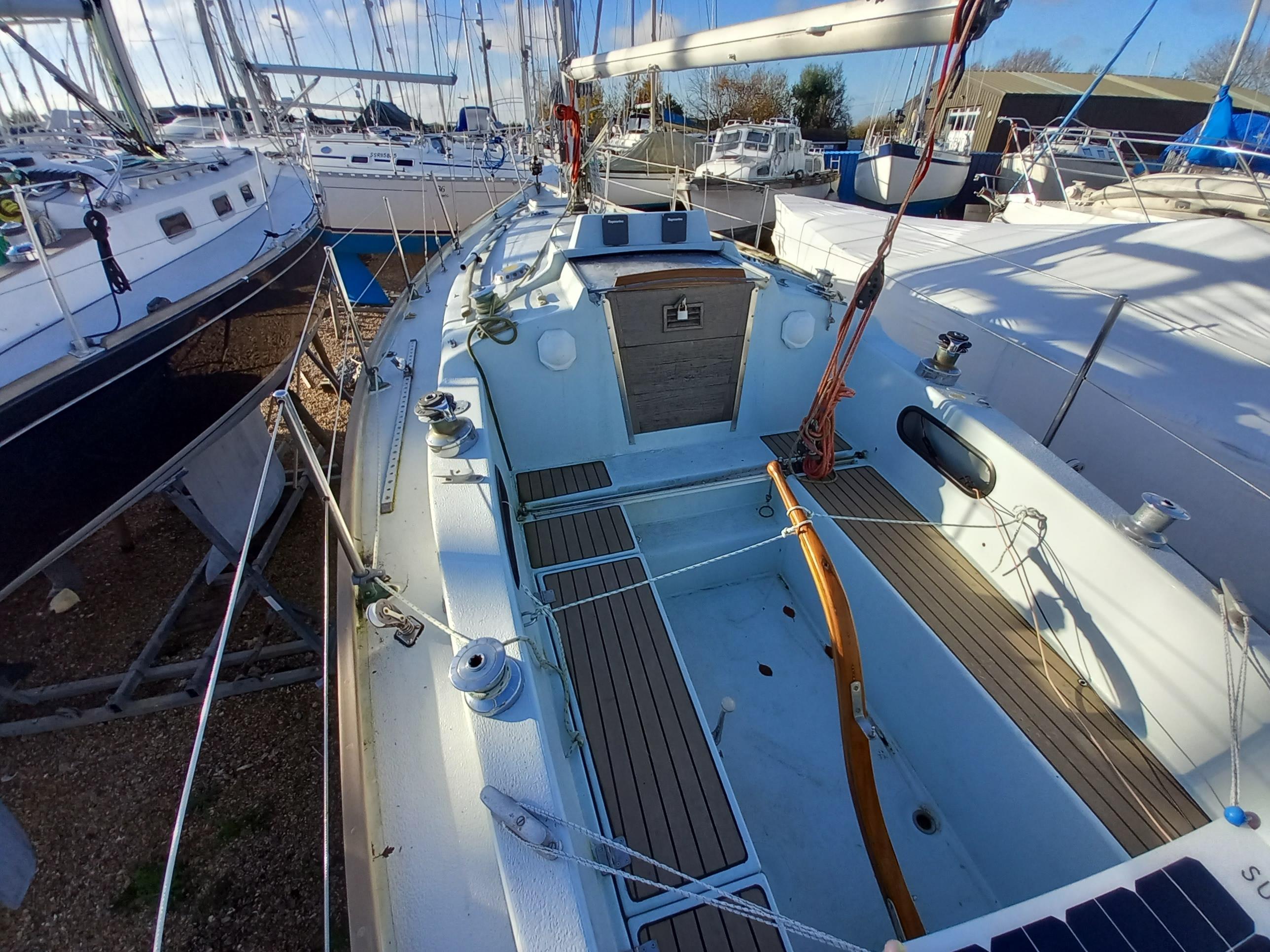 1982 contessa 32' sailboat