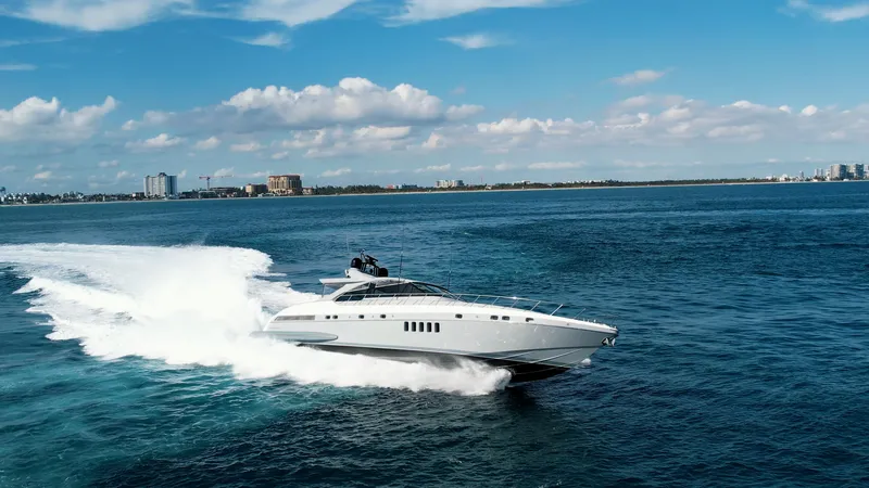 Payback Yacht Photos Pics Mangusta 80 Payback - Running Profile