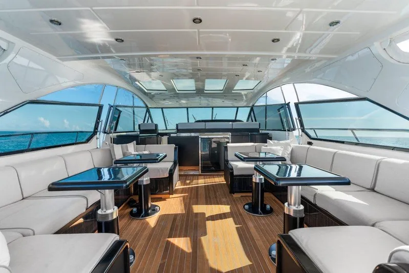 Payback Yacht Photos Pics Mangusta 80 Payback - Deck Seating