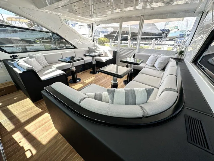Payback Yacht Photos Pics Mangusta 80 Payback - Deck Seating