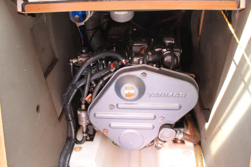 Flyer Yacht Photos Pics Yanmar engine in Jeanneau Sun Odyssey 44i, 2010 model.