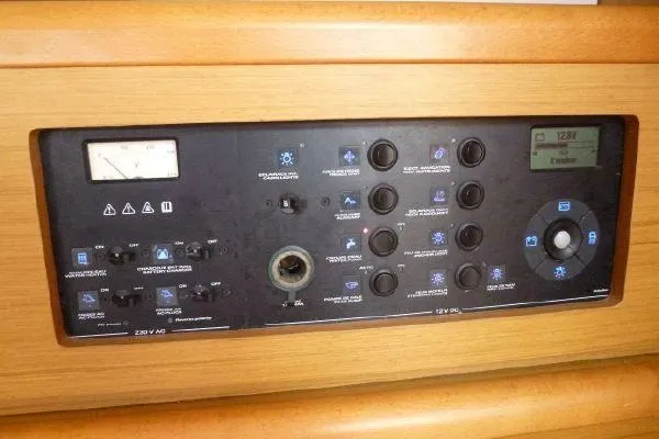 Flyer Yacht Photos Pics Control panel of Jeanneau Sun Odyssey 44i, 2010 model.