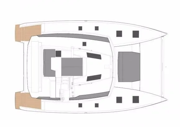Solmate Yacht Photos Pics Fountaine Pajot Saona 47 Deck Layout Plan