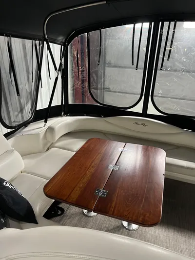 Water We Thinking Yacht Photos Pics Cockpit table