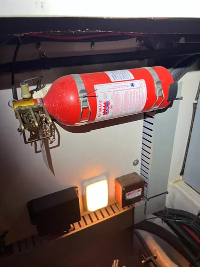 Water We Thinking Yacht Photos Pics Fire system