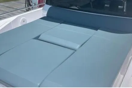  Yacht Photos Pics 2023 Axopar 37 XC CROSS CABIN with spacious sunbed on deck.