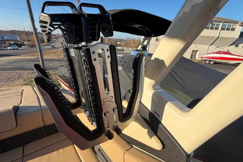  Yacht Photos Pics 2026 Chris-Craft Sportster 28 boat with advanced wakeboard rack system.