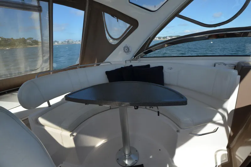  Yacht Photos Pics Helm Deck Companion Seating