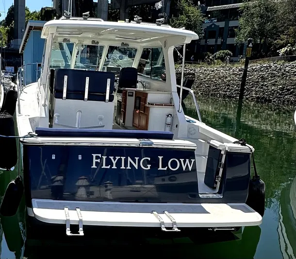 "flying Low" Yacht Photos Pics 