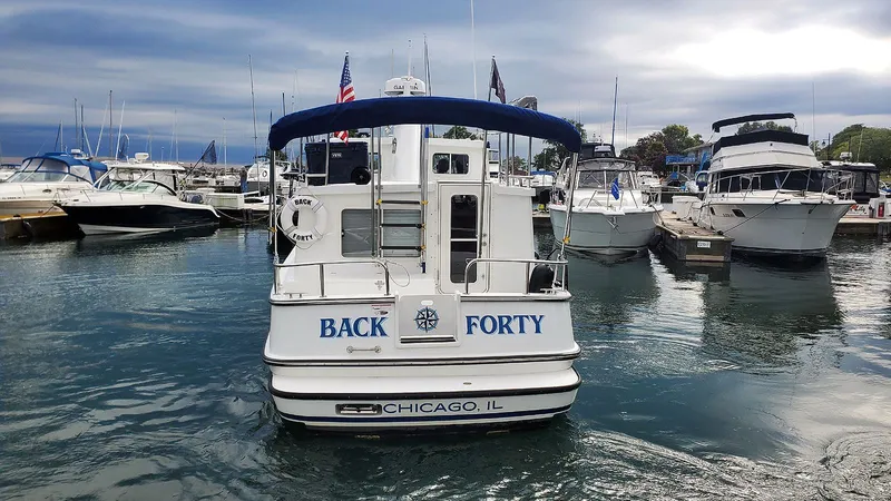 Back Forty Yacht Photos Pics Stern Profile