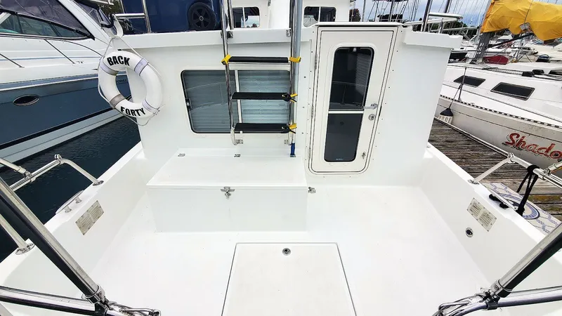 Back Forty Yacht Photos Pics Cockpit Forward