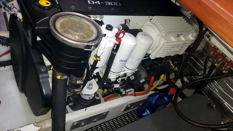 Back Forty Yacht Photos Pics Main Engine Port