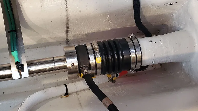 Back Forty Yacht Photos Pics Dripless Shaft Seal