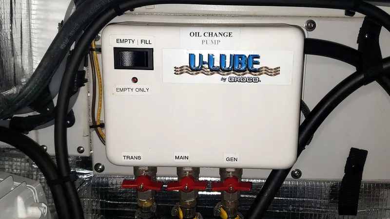 Back Forty Yacht Photos Pics Oil Change System