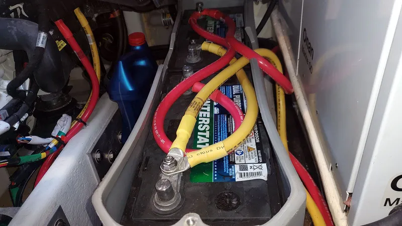 Back Forty Yacht Photos Pics Battery Bank 5