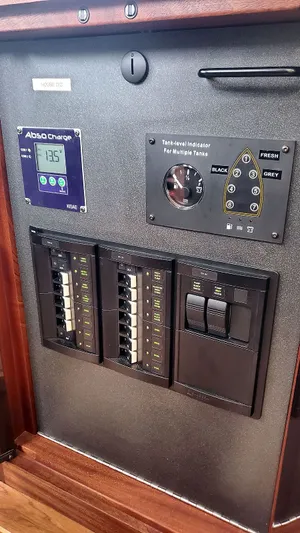 Back Forty Yacht Photos Pics DC Electrical Panel