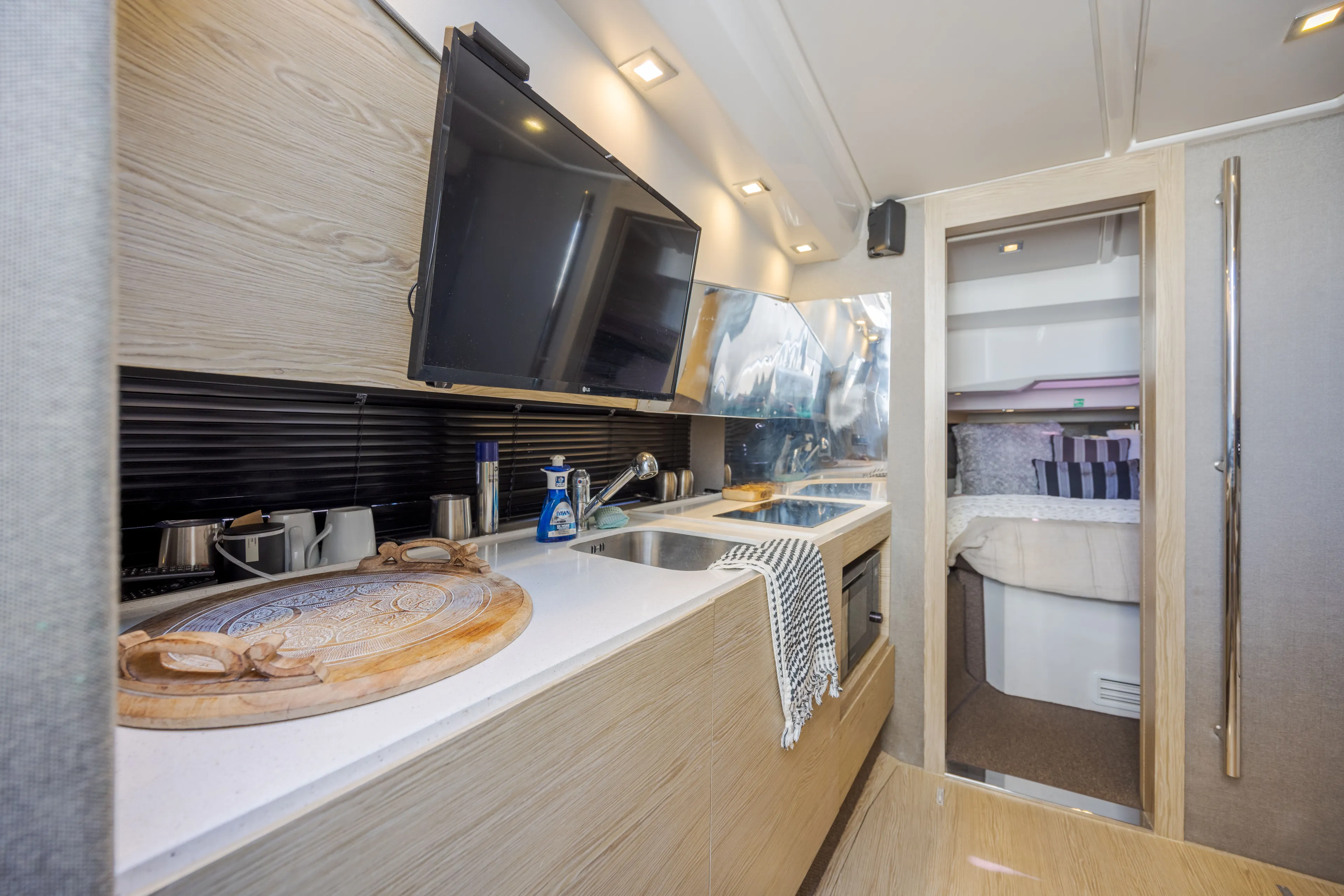  Yacht Photos Pics Interior of 2018 Azimut Verve 40 yacht.