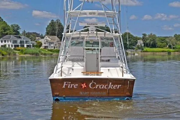 Fire Cracker Yacht Photos Pics Cabo 35 Fire Cracker - Stern