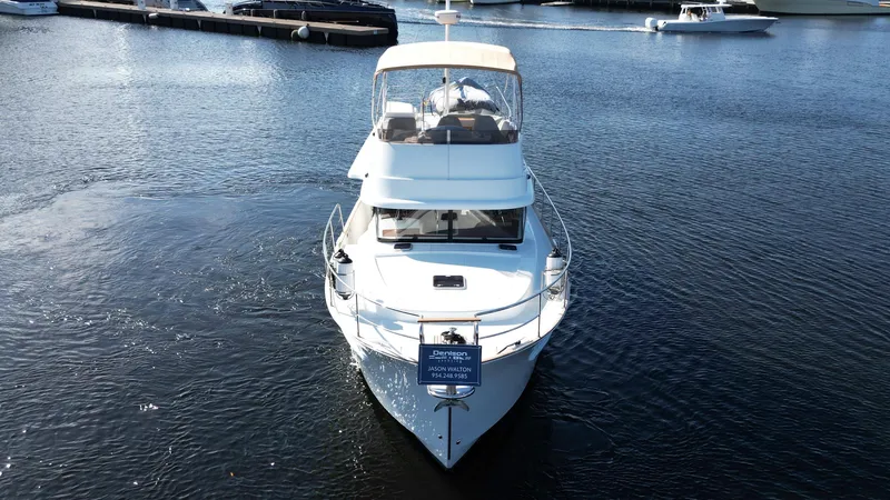Next Chapter Yacht Photos Pics 2014 Beneteau Swift Trawler 44 on calm water.