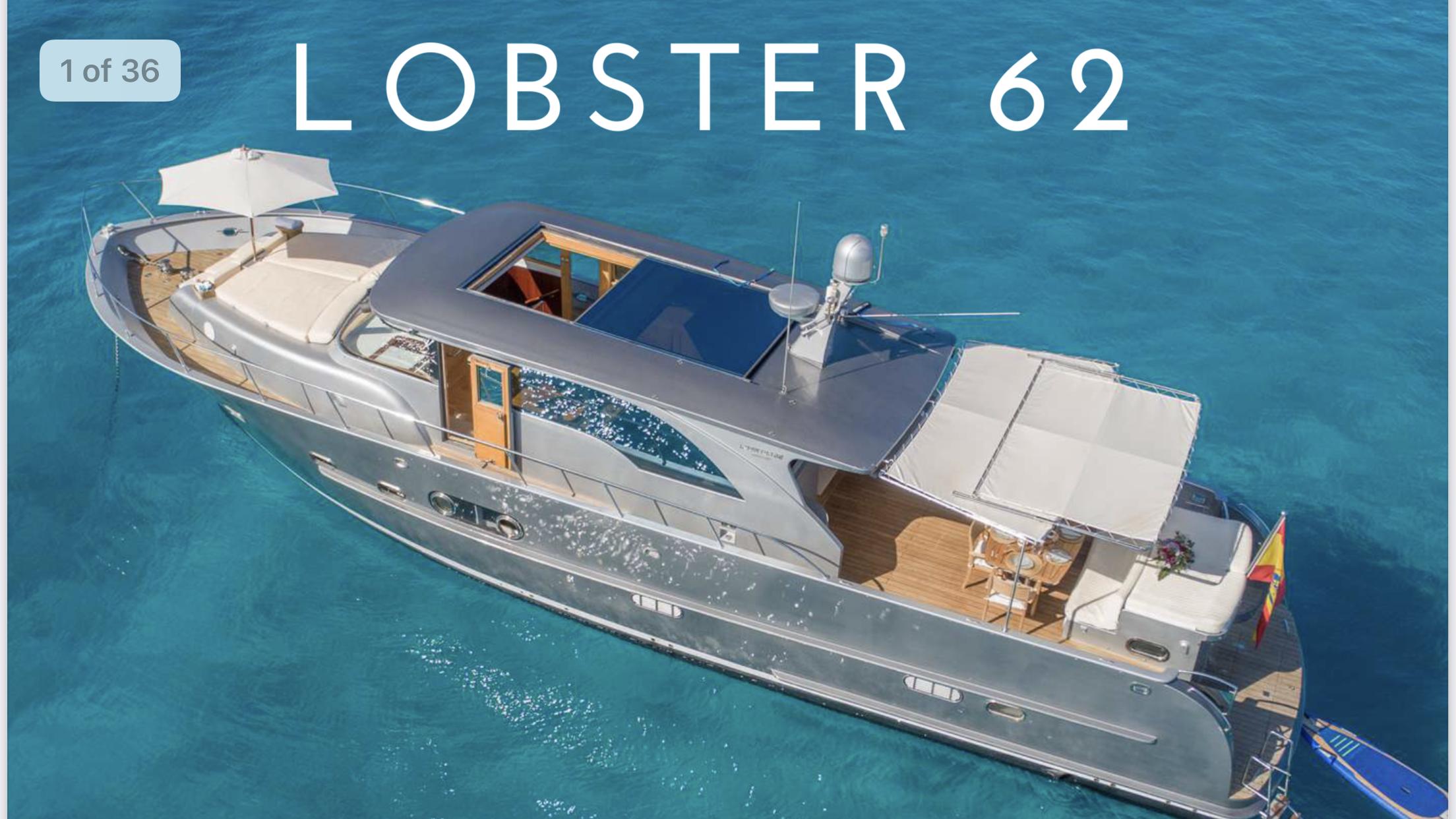 lobster 62 yacht