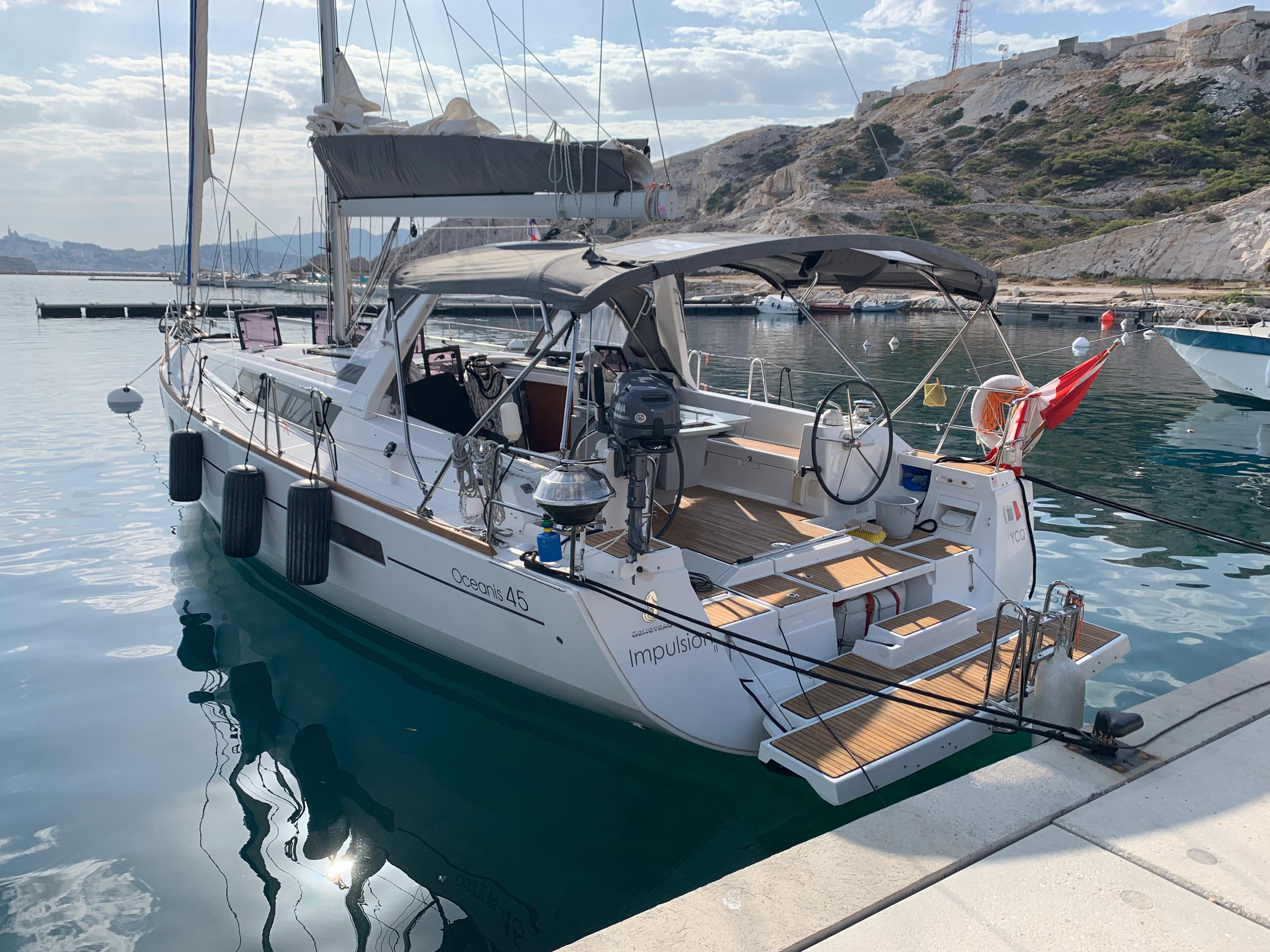 segelboot oceanis 45