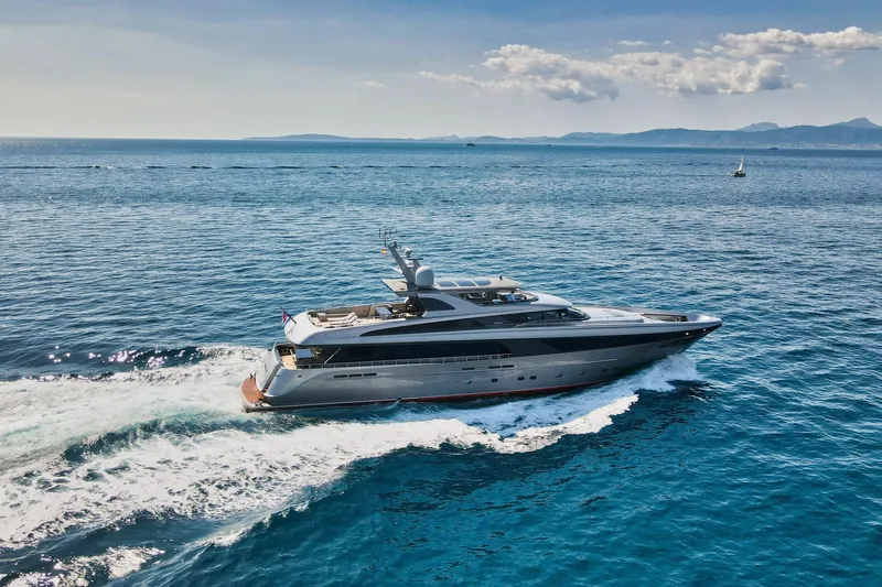 Smooth Operator Yacht Photos Pics Luxurious 2011 Jongert 39m yacht cruising on open sea under clear skies.